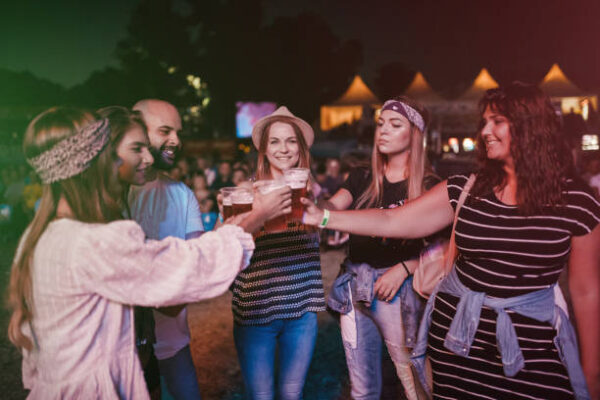 Shani Louk at a Music Festival