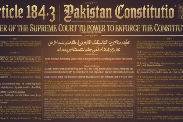 The text of Article 184 (3) stipulates that for the Court to have original jurisdiction on an issue, it first needs to be of public importance.